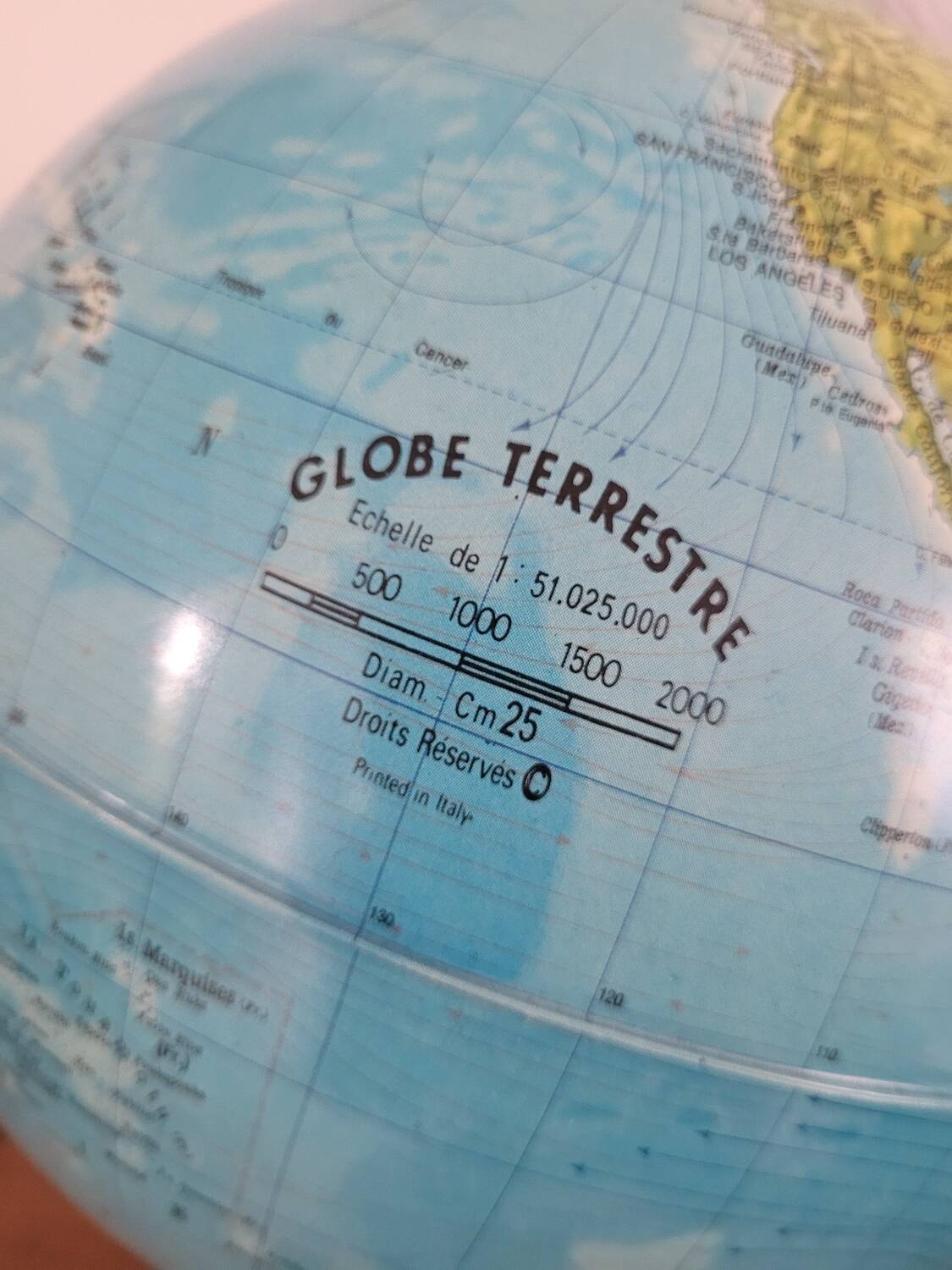 Illuminated Tecnodidattica Globe