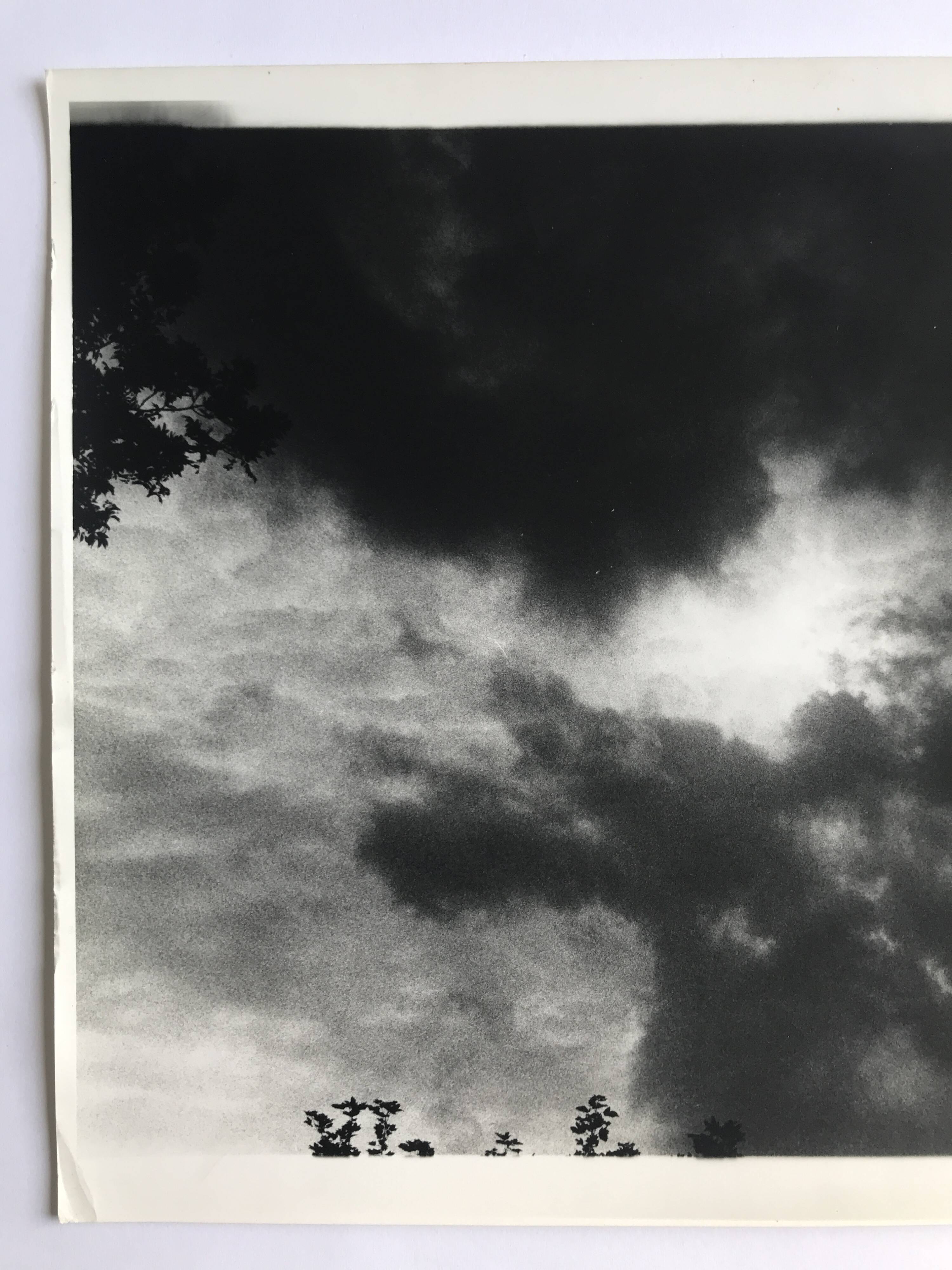 Rosine NUSIMOVICI, Untitled (Cloud IV), c 1980. Black and white silver print