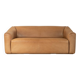 DS-47 three-seater sofa from the 1970s by de Sede in natural light brown nappa leather