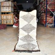 Petit Tapis Beni Ouarain vintage