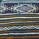 Kilim Blue Corridor in pure wool 60x196cm