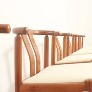 Six teak chairs by Hans J. Frydendal, Denmark 1970