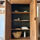 Renovated antique Parisian wardrobe