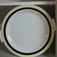 Vintage "OPACELINE - TEXAS YELLOW" pie dish from the 1950s