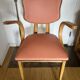 Set of 4 Vintage "Butterfly" Armchairs with Compass Legs