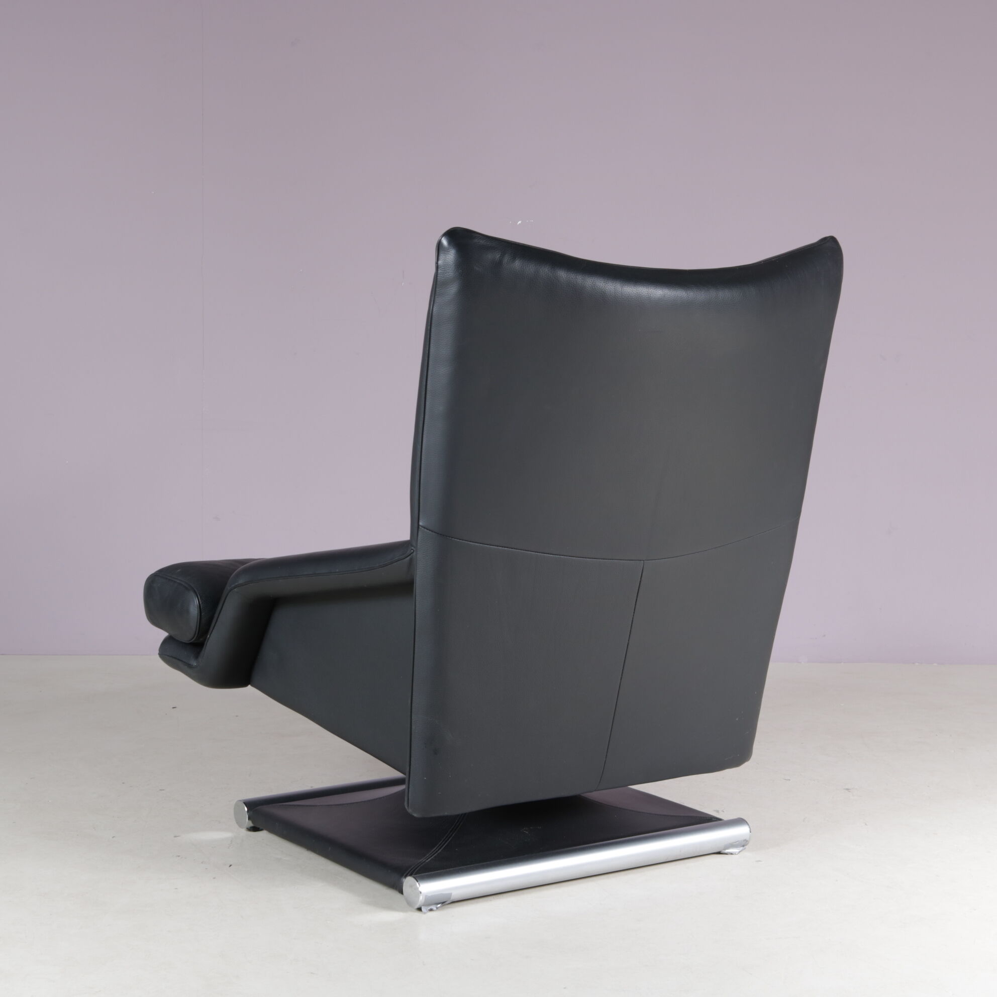 1980s lounge chair by Mathias Hoffman for Rolf Benz, Germany