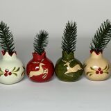 Mini Iznik Ceramic Vase Christmas