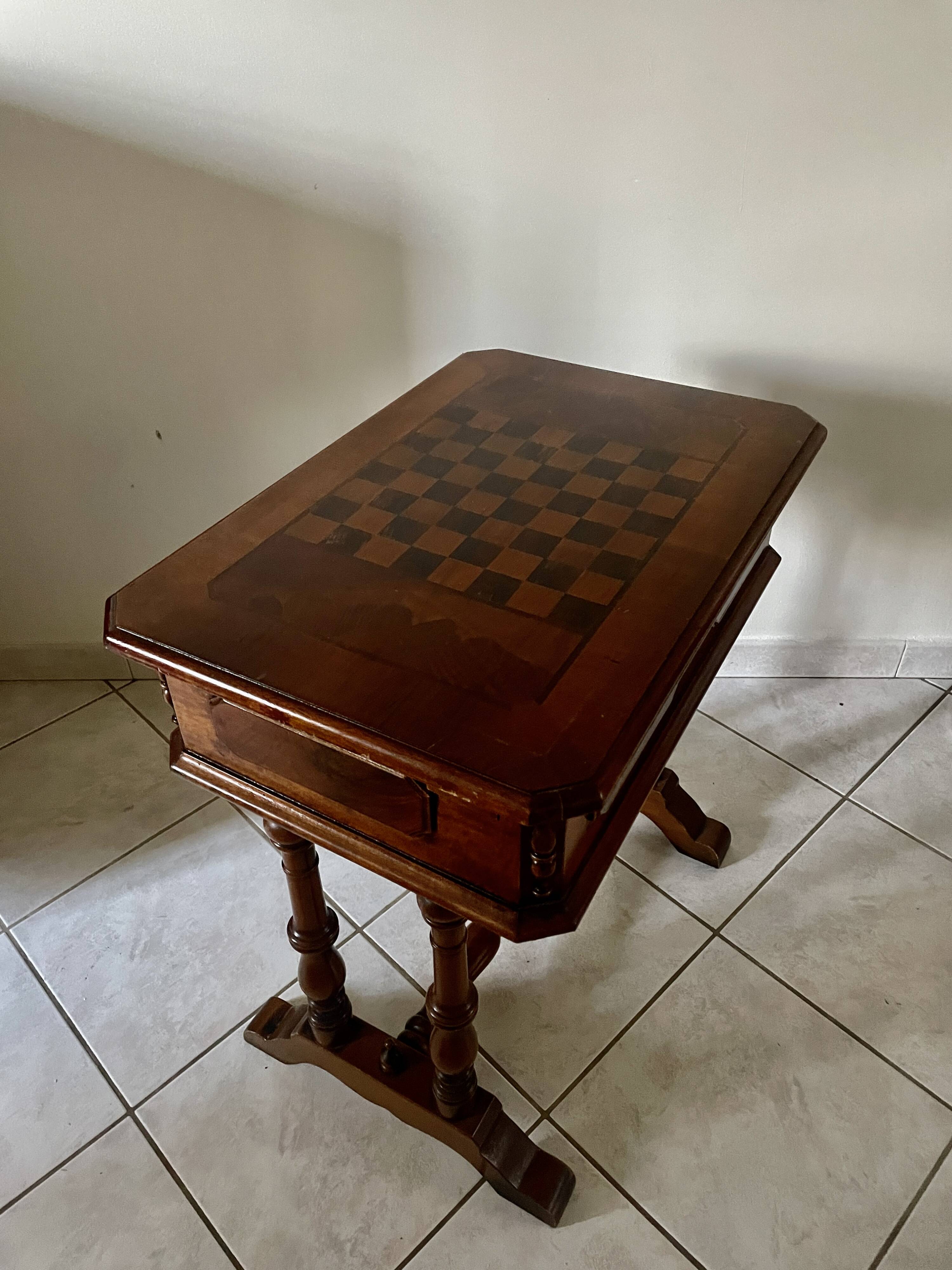 Chess table, France 1950s