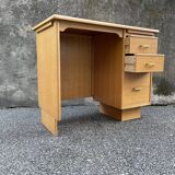 Vintage gilded wooden desk