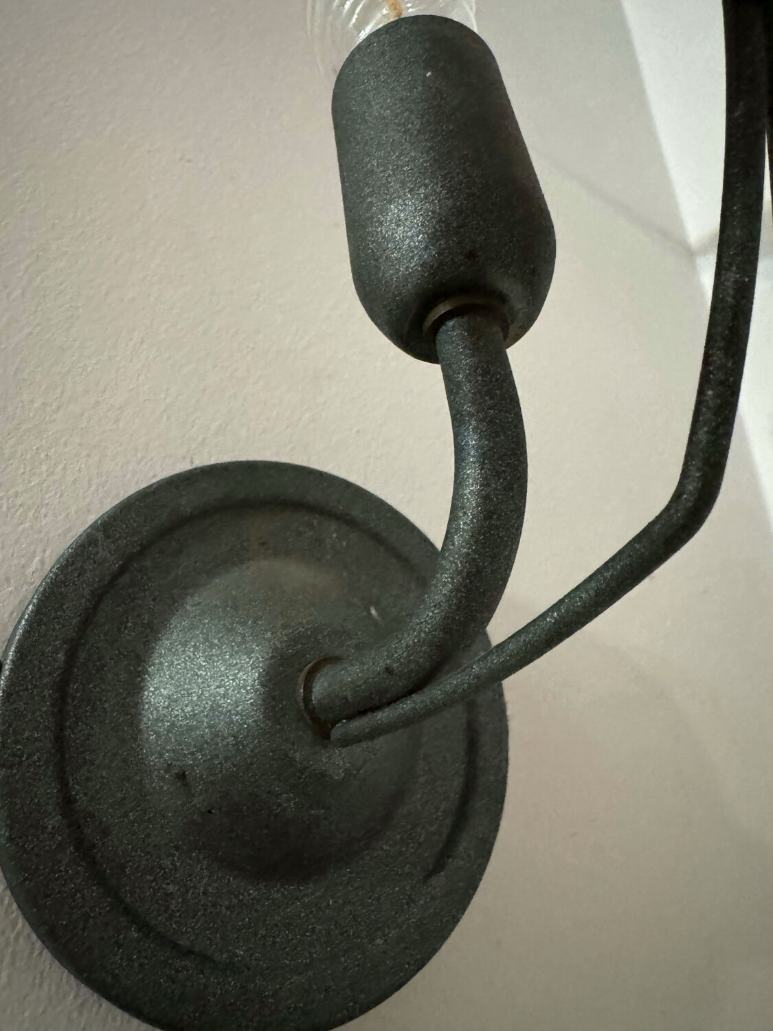 Murano floral wall lights from the 1970s