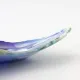 Vintage Leaf Design Glass Tray from Marinha Grande, 1960s