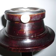 Par-fumee wooden ashtray on stand