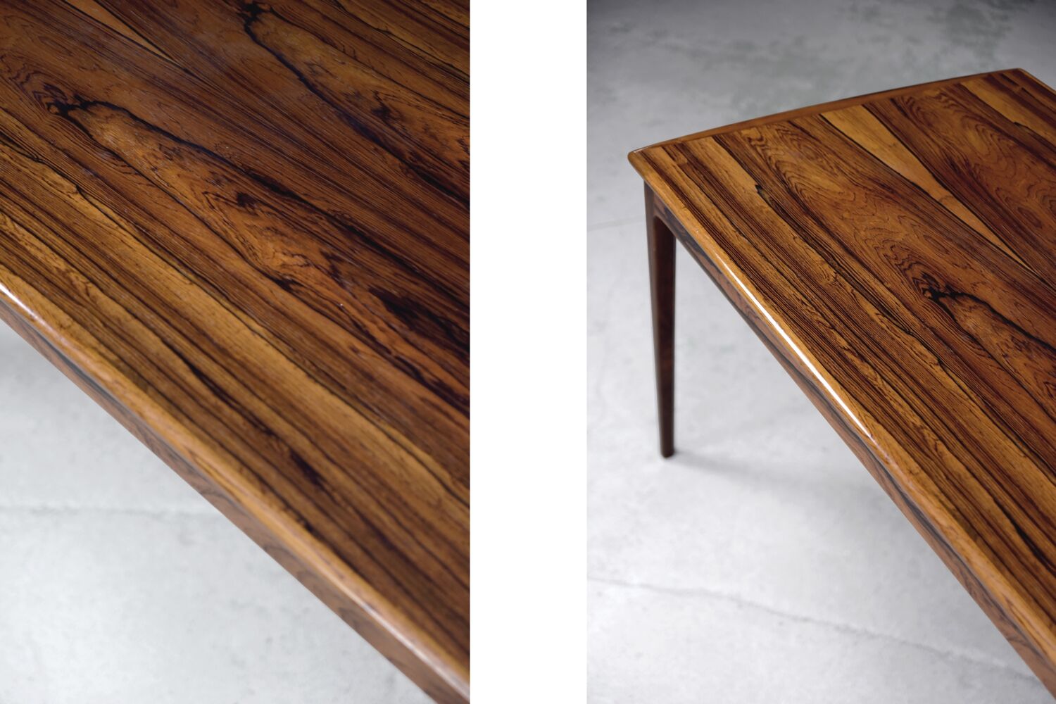 Scandinavian rosewood coffee table from Hmb Möbler rörvik, Sweden, 1960s