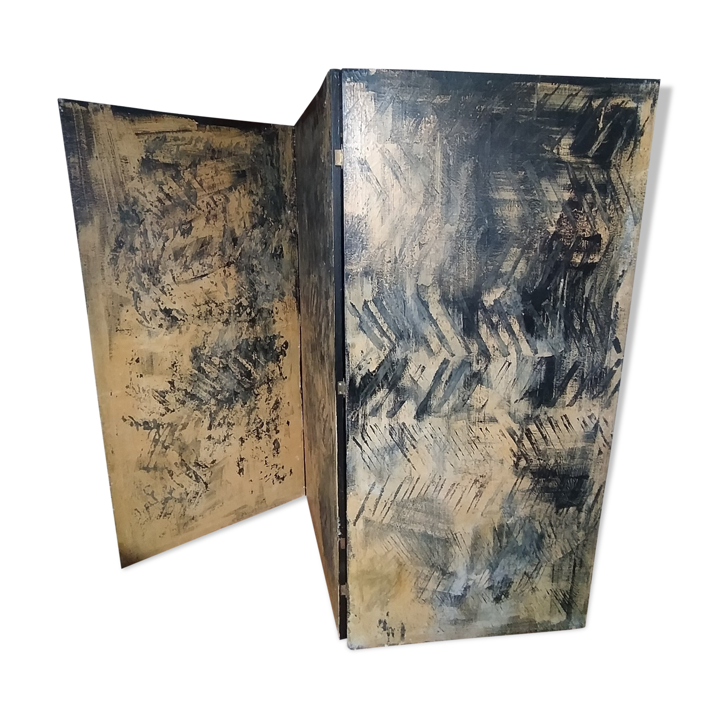 Screen commissioned by goldmith london by bruce fraleigh