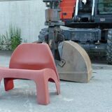 Outdoor Lounge Chair by Luigi Colani for the 'Garden Party' Line from Essman KG, Germany 1960s