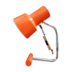 Orange desk lamp by Josef Hurka for Napako 1970
