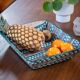 Large ceramic dish with polychrome decoration, Robert Picault, circa 1950