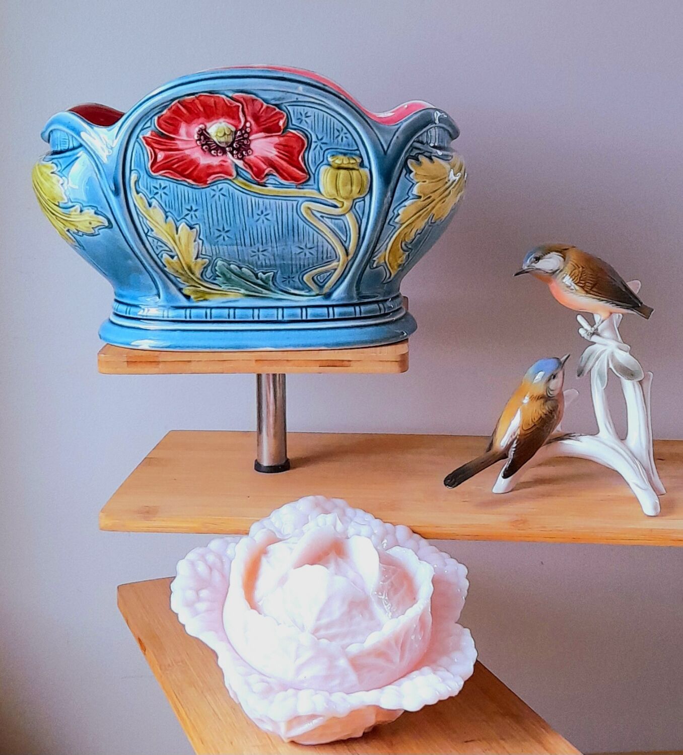 Sarreguemines slip planter