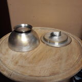 Art Deco box in silver metal