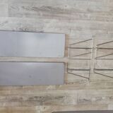 Metal shelves