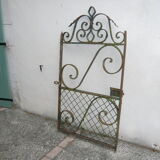 Old wrought iron gate