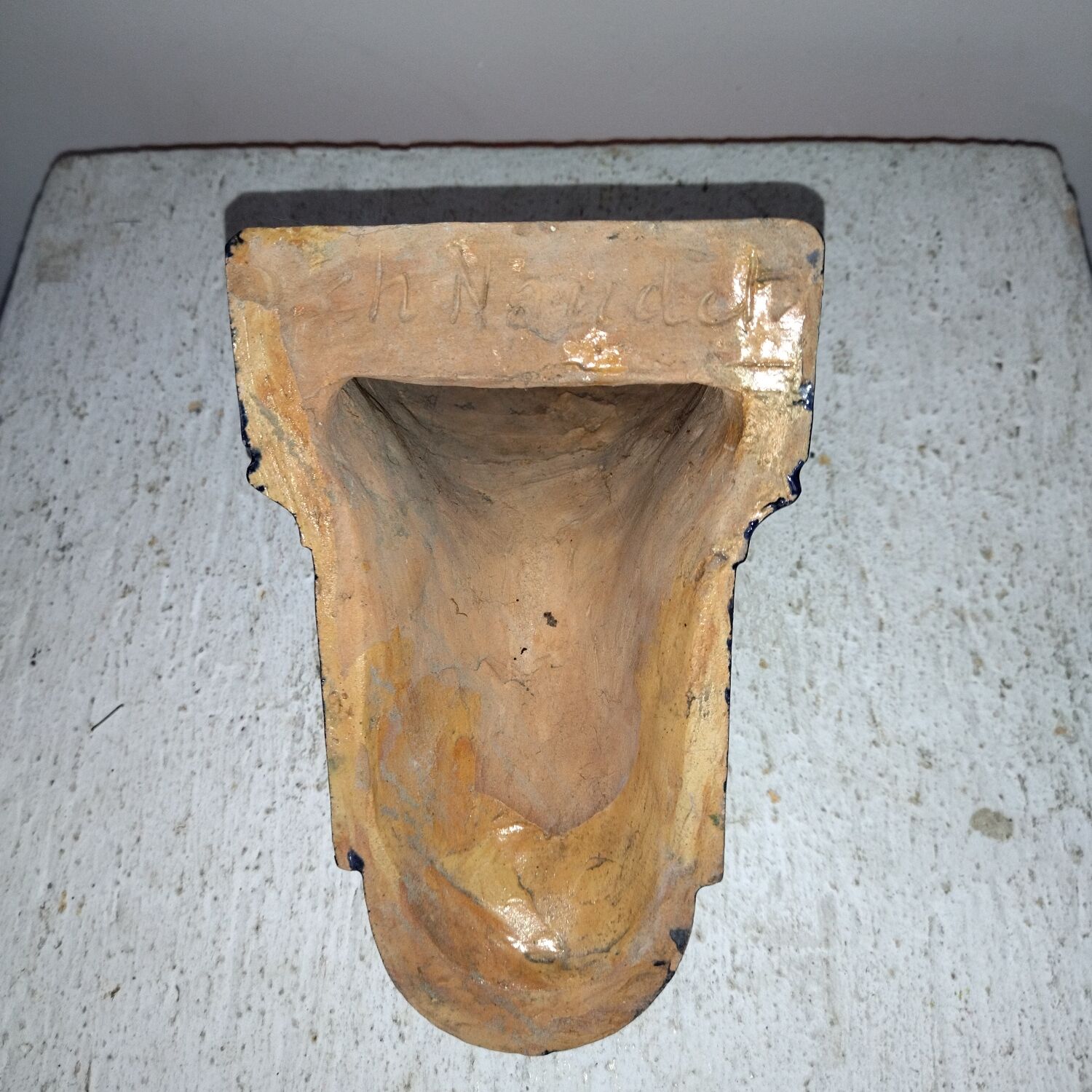 Console wall terracotta XVIIIth Naudet