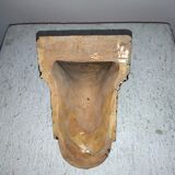 Console applique terre cuite XVIIIe Naudet