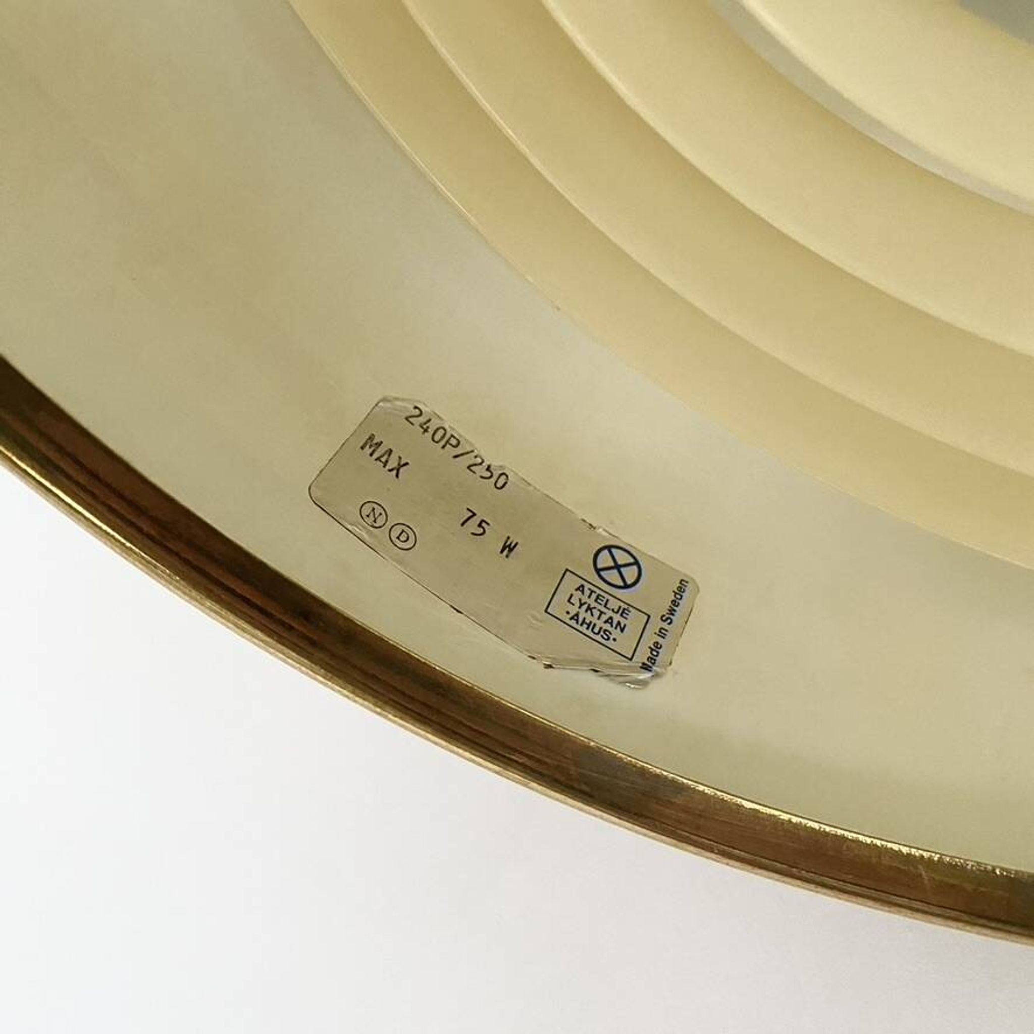 Vintage Anders Pehrson pendant light