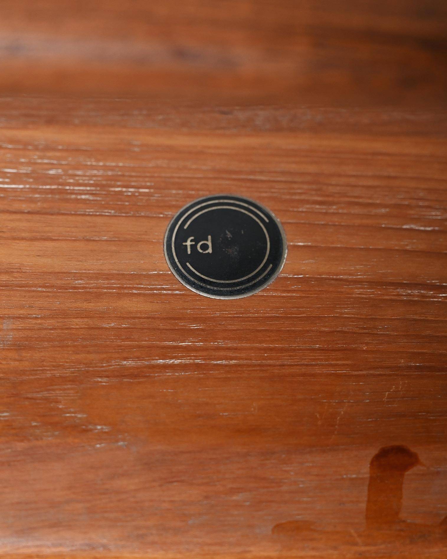 Tove & Edvard Kind-Larsen teak coffee table, Denmark, 1960s