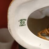 Night light art deco porcelain Limoges Charles serpault Buddha perfume burner