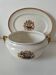 Duo de plats terre de fe Creil et Montereau décor Œillets, 1876-1920