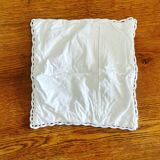 Crochet cushion cover