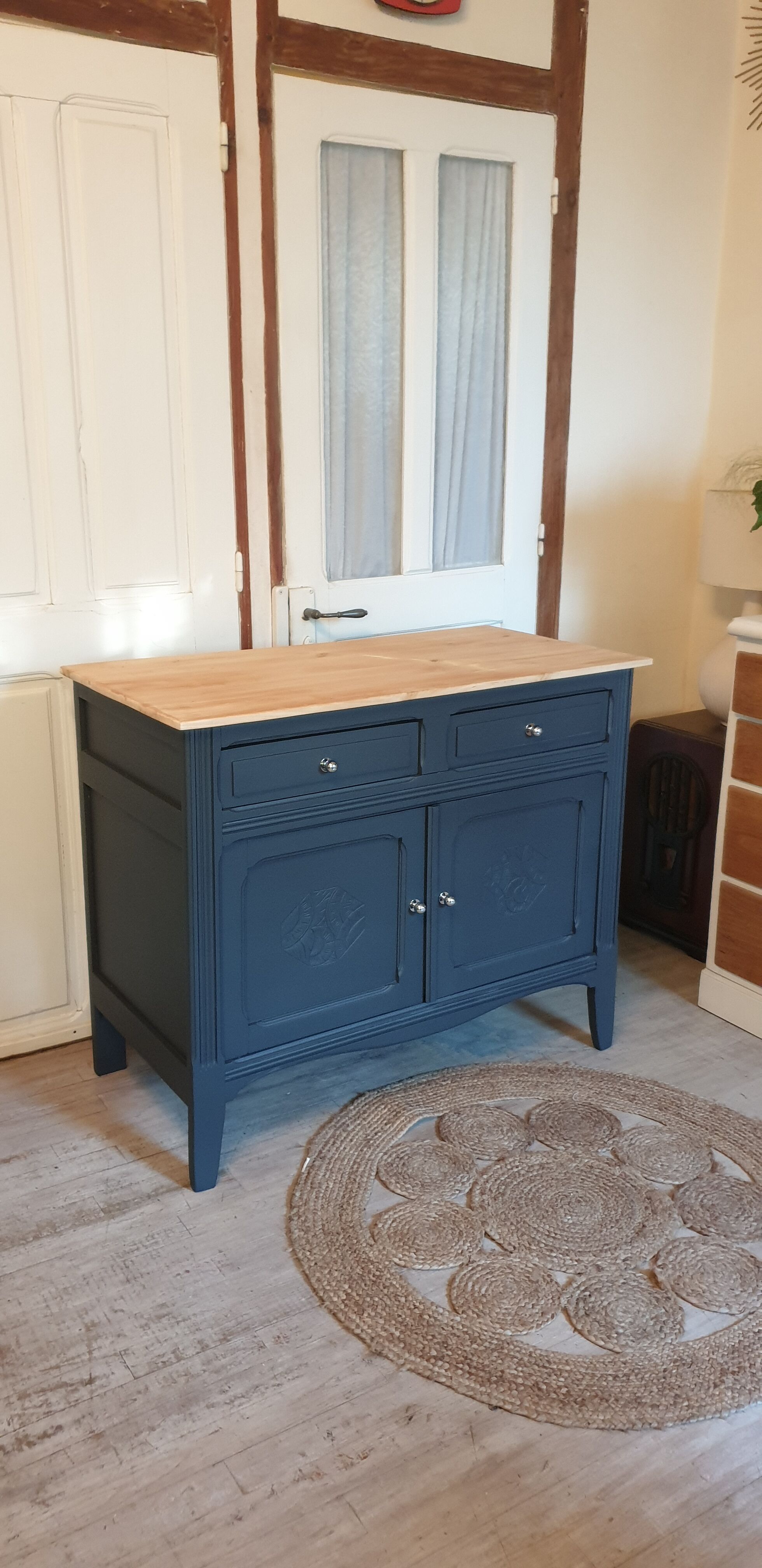 Grey Parisian buffet