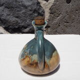 Navy blue sandstone liqueur jug