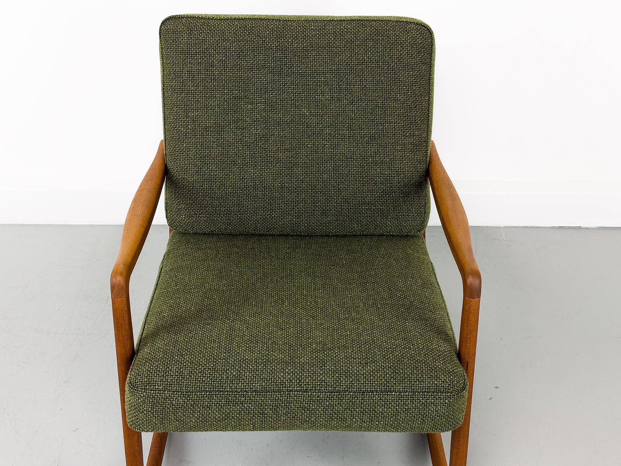 Danish Teak Rocking Chair by Ole Wanscher for France & Son, 1960s