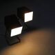Lampe de table cube Kaiser Leuchten modèle 45097 rouge vin, design allemand