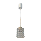 Pendant light in cut glass vintage 60-70's
