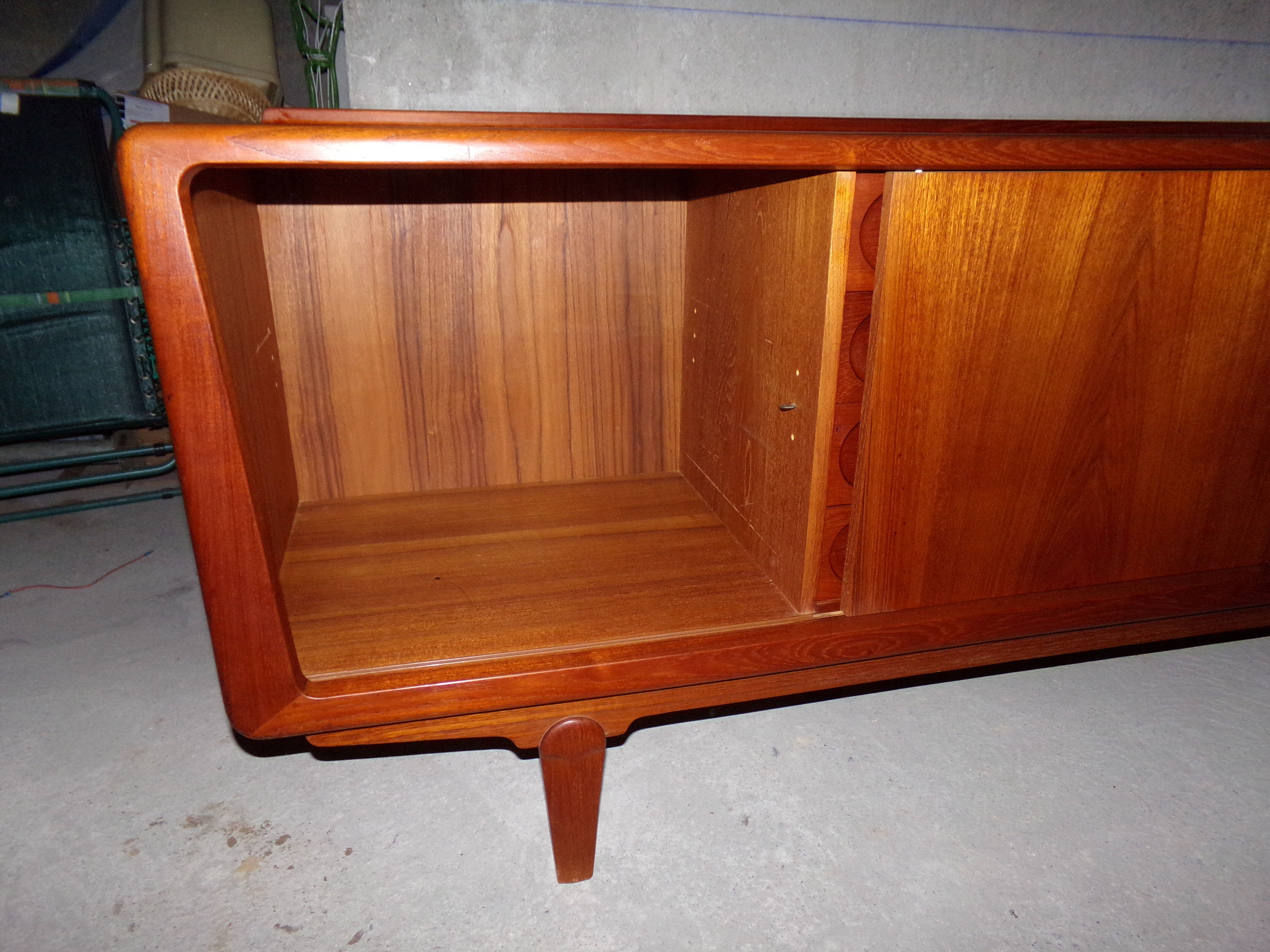 Scandinavian enfilade vamo sonderborg in teak, arne vodder - 1960