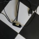 Vintage 3-light floor lamp, Arlus style, Art Deco spirit, 1950s.