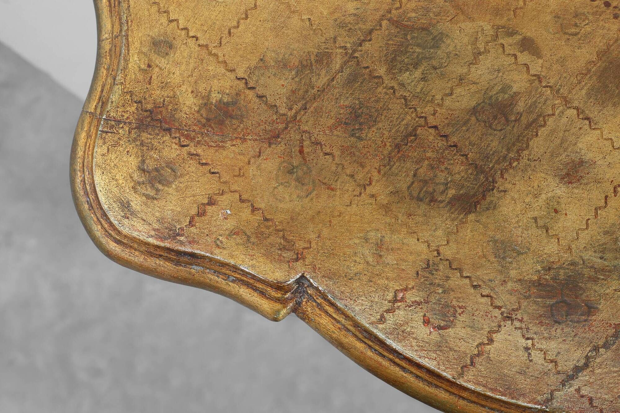 20th century Giltwood Wall Console in Louis XV Style, France