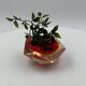 Murano 60s Sommerso Glass Vase - Mid Century Artisanal Vase Seguso Style