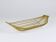 Large fruit basket in Austrian brass wire, mid-century, Carl Aubock style, 1950.