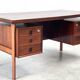 Bureau double face en palissandre, Arne Vodder