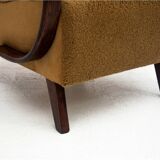 A pair of Art Deco armchairs by J. Halabala from the 1930s, Czech Republic.