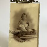 Brass frame, beveled glass - Model 2