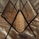 Magazine holders in rattan 70s