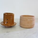 Terracotta water butter maker