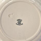 Set of 2 plates iron earth Admiral