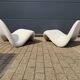 Artifort tongue f577 pierre paulin en beige bouclé in new condition!!