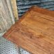 Antique dining table, rural oak table 90 x 200 cm